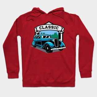 Classic Car Badge Hoodie